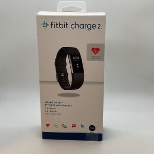 NISB fitbit Charge 2 Fitness Wristband - Black